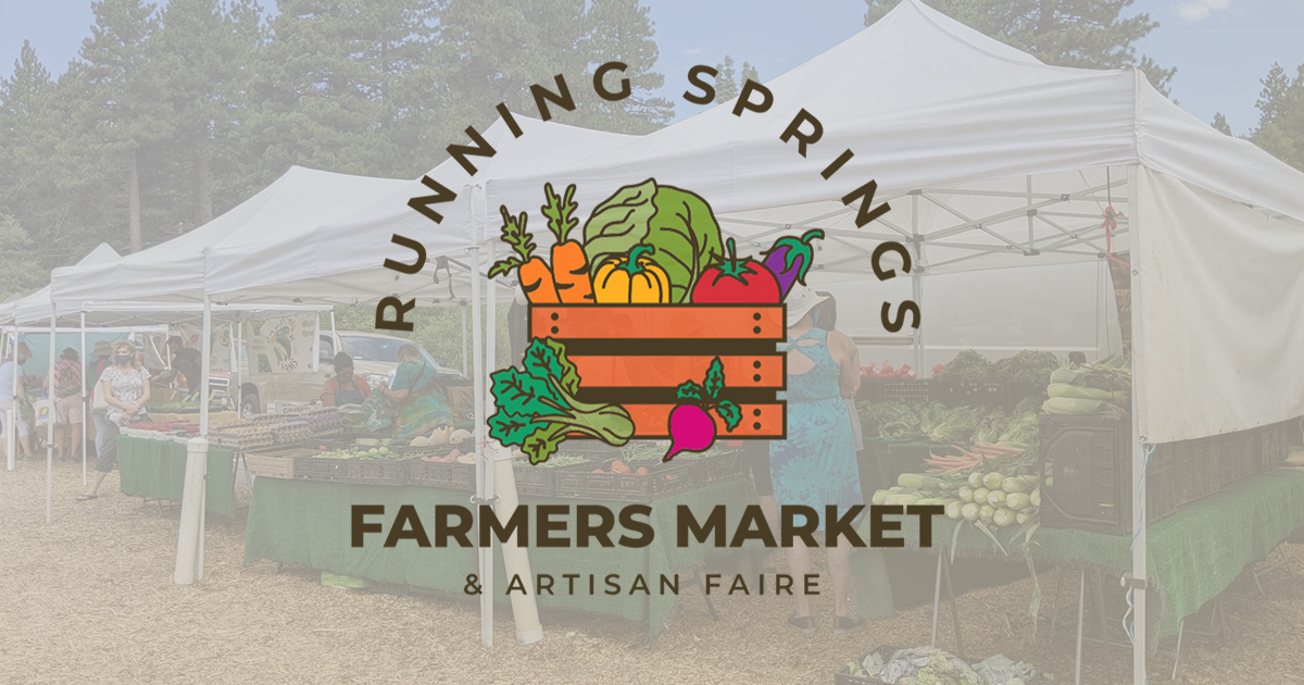 Running Springs Farmers Market & Artisan Faire website