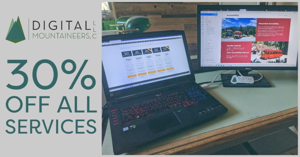 30% off all services
